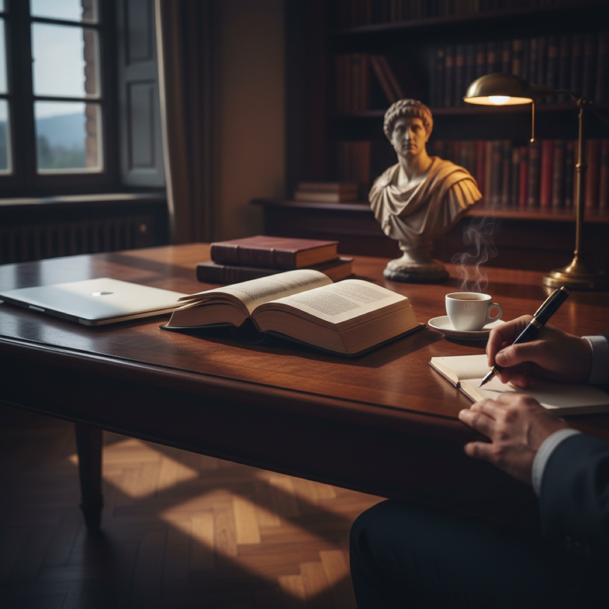Marcus Aurelius on AI: Ancient Wisdom for the Age of Algorithms